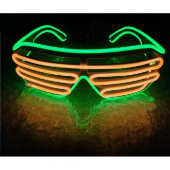 Lentes parpadeantes LED, ideal para discotecas y celebraciones