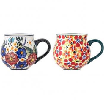 Bouquet de Tasses Bloomingville – Pack 2 couleurs