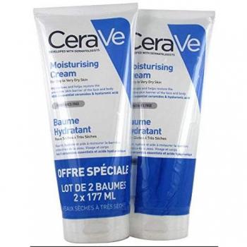 Cerave Baume Hydratant Peaux Sèches 2x177ml