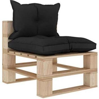 Mittelsofa aus Holzpaletten – Gartenschlummer