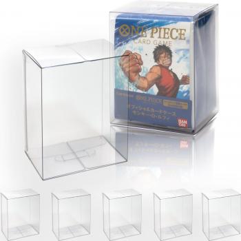 Guardia de Cartas One Piece: Estuche EYESRAIL Boxx Guardian 5 Unidades (Transparente)