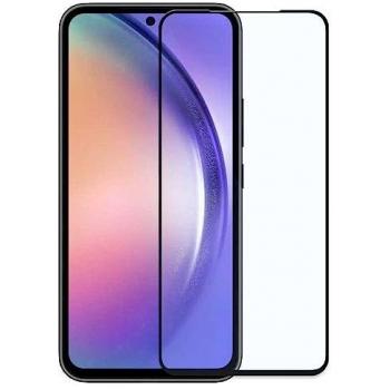 Ociodual Protector de Pantalla Cristal Templado Negro para Samsung Galaxy A54 5G, Vidrio Premium