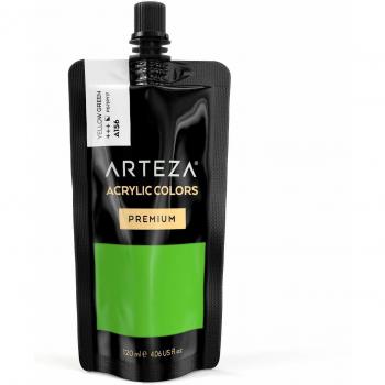 ARTEZA Acrylfarbe Gelbgrün 120 ml Tube