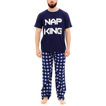Harry Bear Men’s Sleep Set – Nap King Blue (XS)