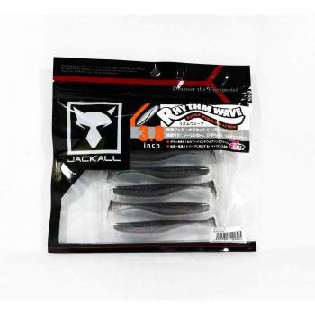 Souple Jackall 3,8 pouces Rhythm Wave Perle Walasagi