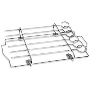 Edelstahl Schaschlik-Set 6-teilig