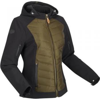 Giubbotto Moto Donna Segura Natcho 2 Nero Marrone