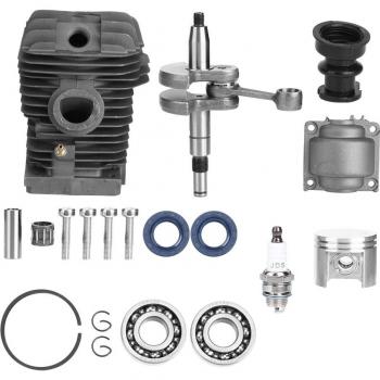 Cylinder Piston Ball Bearing Spark Plug Replacement Components for MS210 230 250