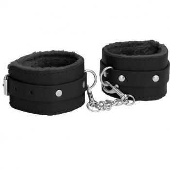 Algemas Ouch! de Couro Plush para Pulsos