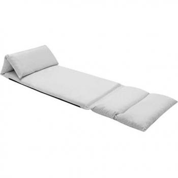 Microfiber FlexiChair – Light Grey – vidaXL