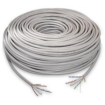 Cavo Cat.6 NANOCABLE 10.20.0504 Bobina 305 metri Rigido Grigio