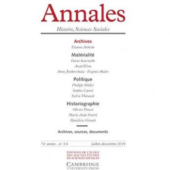 Annales. Histoire Sciences Sociales, n° 3-4/2019 - Archives