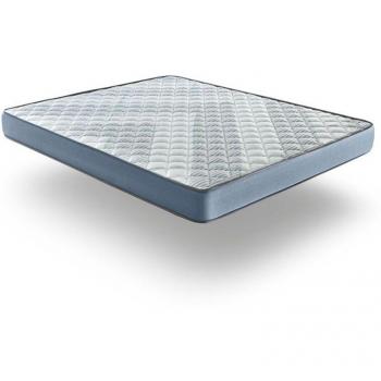 Nirvana Matelas 150x180, 16 cm, Mousse SuperSoft, Gris Clair, AirFresh