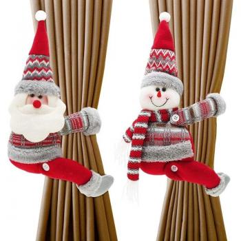 Christmas Window Tiebacks