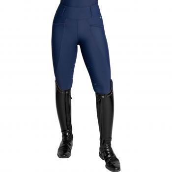 Maximilian Equestrian Damen Reitleggings mit Vollgrip Navy