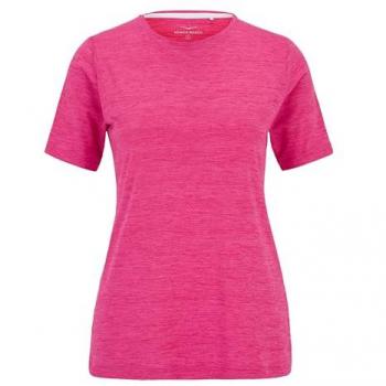 Venice Beach Damen Sport-T-Shirt Sia Rundhalsausschnitt virtual pink