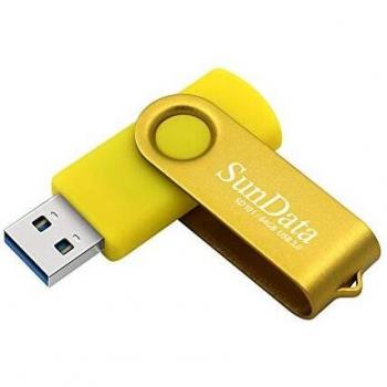 SunData Chiavetta USB 3.0 64GB Pendrive Girevole archiviazione dati pen drive Fino a 90 MB/s