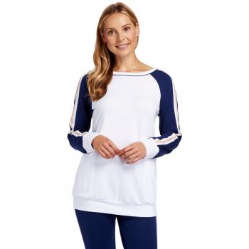 Rosch Shirt Lizzy Weiß/Navy Gr. 42 Fb:11710
