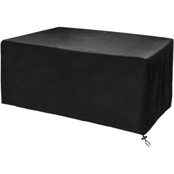 Housse de siège de jardin noire 100x100x85 cm