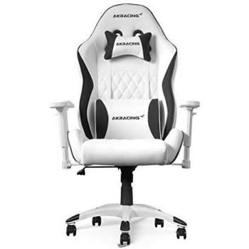 California Black & White Gaming Chair