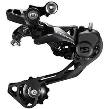 Black Shimano Rear Derailleur (Deore M6000, 10 Speed)