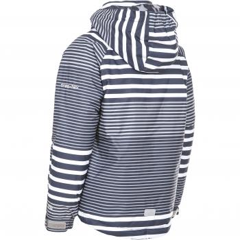Navy/White/Platinum Print Skijacke Kinder 2/3 – Unisex Mädchen & Jungen, 2–3 Jahre