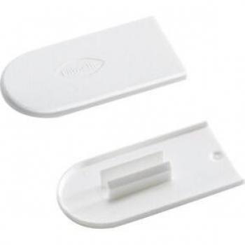 Capuchons de protection Blanc papyrus RAL 9018 pour Cabineo LAMELLO x100