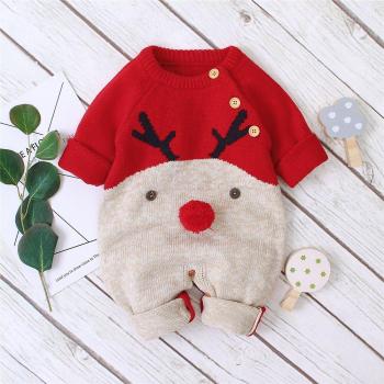 Warm Wool Baby Romper
