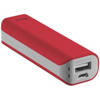 Powerbank 2200mAh Trust Urban Primo Roja