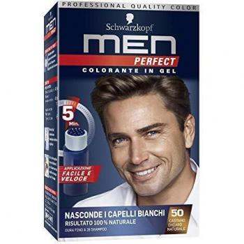 Schwarzkopf Men Perfect Colorante in Gel 50 Castano Chiaro Naturale