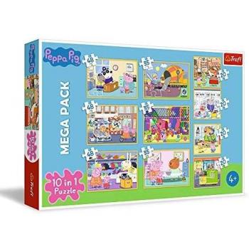 Trefl Multi-Coloured Jigsaw Puzzle, Peppa Pig Wutz mit Freunden