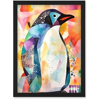 Urban Penguin Mosaic Print