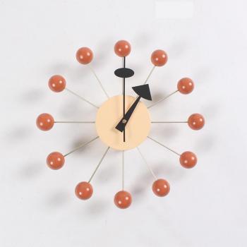 3D Wooden Clock for Living Room