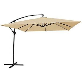 Klappbarer Sonnenschirm Molokai 2,7m beige