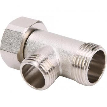 Adaptador T de Cobre Puro 7/8: Alcachofa de Ducha + Válvula Desviadora + Cabezal de Ducha (Inodoro Tres Vías)