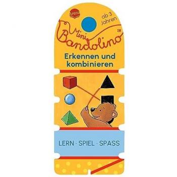Mini Bandolino. Erkennen und Kombinieren: Lernspiel mit Lösungskontrolle für Kinder ab 3 Jahren