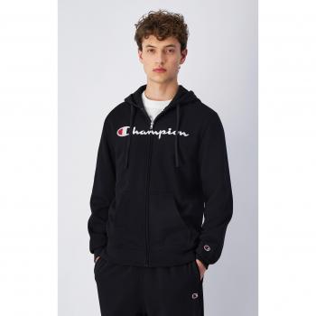 Full Zip Hoodie Nero per Uomini – Champion L