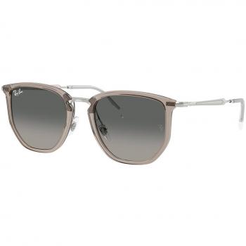 RB4451 680271 – Unisex Transparentgrau, unregelmäßiger Design