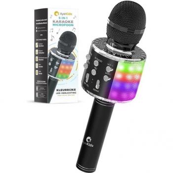 Microphone AyeKids 5-en-1 pour Karaoké