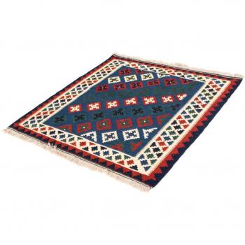 Quadratischer Kelim Teppich
