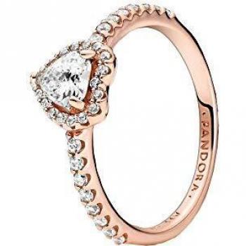 Corazón de Plata con 56 Zircón Cúbico, Estilo Pandora