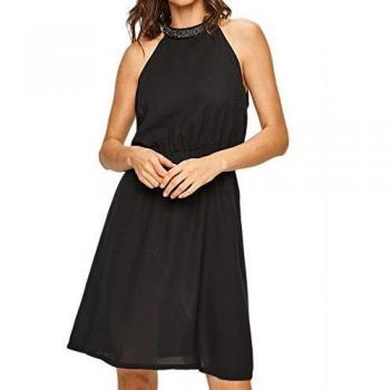 Robe féminine noire Yong
