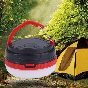 Juego de 5 Linternas de Camping LED 3W para Actividades al Aire Libre