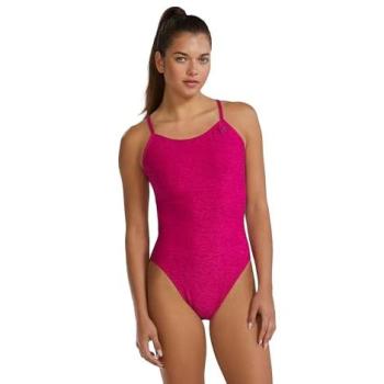 Elite Lapped Swimsuit – Magenta Cutout by Tyr, Size 34 Women