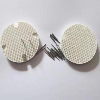 Discos 72 mm y bandeja de panal metálico para laboratorio dental