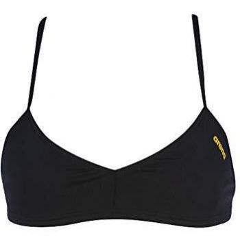 Arena Damen MaxLife Rule Breaker Live Bikini Oberteil – Schwarz – M