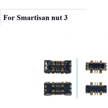 Conector FPC y soporte de batería para Smartisan Nut U3, clip de contacto (3 unidades)