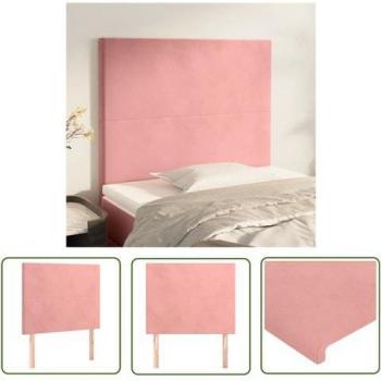 Tête de Lit Chic Rose 100x5x78/88 cm