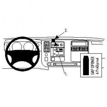 Brodit 213463 Smartphone-Halter Chevrolet Express