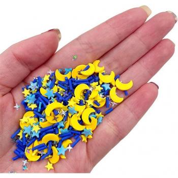100g Mixed Polymer Clay Decorations